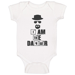 I Am The Danger Breaking Bad Baby One Piece I Am The Danger Breaking Bad Baby One Piece