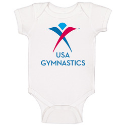 Usa Gymnastics American T Baby One Piece Usa Gymnastics American T Baby One Piece