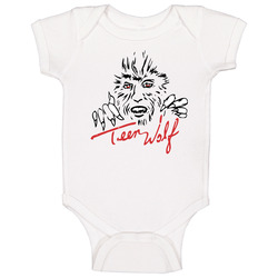 Teen Wolf Red Eye Baby One Piece Teen Wolf Red Eye Baby One Piece