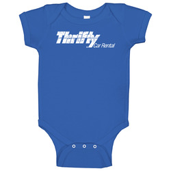 Thrifty Car Rental Auto Automobile Car Truck Motorcycle Parts Cool Distressed Style Brand Logo Emblem Baby One Piece Thrifty Car Rental Auto Automobile Car Truck Motorcycle Parts Cool Distressed Style Brand Logo Emblem Baby One Piece