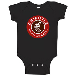 Chipotle Mexican Grill Food Logo Baby One Piece Chipotle Mexican Grill Food Logo Baby One Piece