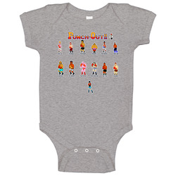 Mike Tysons Punchout Characters Baby One Piece Mike Tysons Punchout Characters Baby One Piece