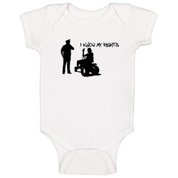 I Know My Rights Steve Jessup Baby One Piece