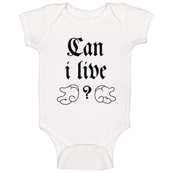 Beyonce Can I Live White Baby One Piece