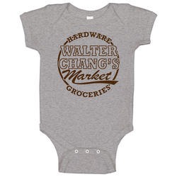 Tremors Walter Changs Grocery Baby One Piece Tremors Walter Changs Grocery Baby One Piece