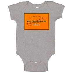1893 Veuve Clicquot champagne Alcohol Baby One Piece 1893 Veuve Clicquot champagne Alcohol Baby One Piece