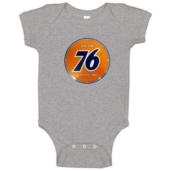 Union 76 Vintage Retro Logo Racing Motorcycle Motor Sport Baby One Piece
