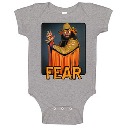 Macho Man Randy Savage Wrestler Baby One Piece Macho Man Randy Savage Wrestler Baby One Piece