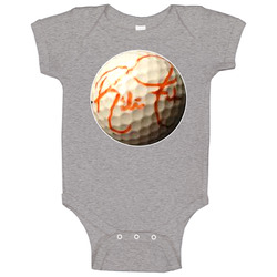Golf Rickie Fowler Golf Ball Autograph Baby One Piece