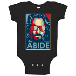 The Dude Abides - The Big Lebowski 5 Baby One Piece The Dude Abides - The Big Lebowski 5 Baby One Piece