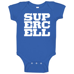 Supercell Royalblue Baby One Piece Supercell Royalblue Baby One Piece