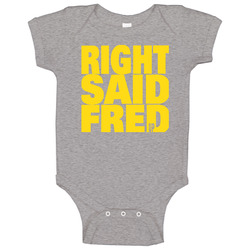 Right Said Fred Baby One Piece