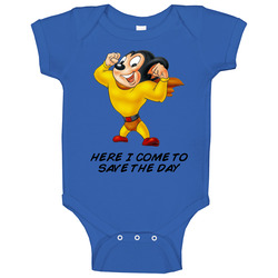 Mighty Mouse Save The Day Cartoon Tv Baby One Piece Mighty Mouse Save The Day Cartoon Tv Baby One Piece