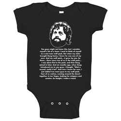 The Hangover Alan Toast Movie Quote Baby One Piece The Hangover Alan Toast Movie Quote Baby One Piece