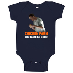 Peyton Manning Chicken Parm You Taste So Good Funny Football Denver Baby One Piece