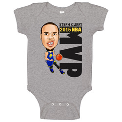 Mvp Stephen Curry 2015 Tee Baby One Piece Mvp Stephen Curry 2015 Tee Baby One Piece