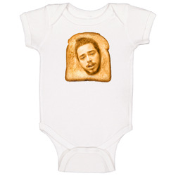Toast Malone Post Parody Funny Meme Baby One Piece Toast Malone Post Parody Funny Meme Baby One Piece