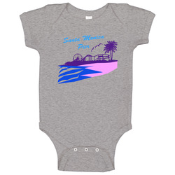 Hangover 3 Santa Monica Pier Baby One Piece Hangover 3 Santa Monica Pier Baby One Piece