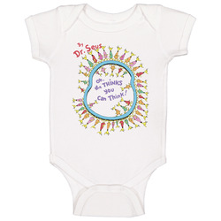 Oh, The Thinks You Can Think Dr Seuss Baby One Piece Oh, The Thinks You Can Think Dr Seuss Baby One Piece