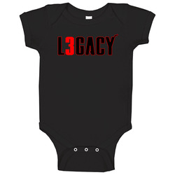 Dwayne Wade Legacy Miami Heats Tribute Basketball T Baby One Piece Dwayne Wade Legacy Miami Heats Tribute Basketball T Baby One Piece
