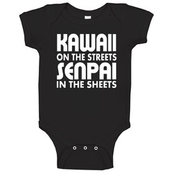 Kawaii On The Streets Tee Baby One Piece Kawaii On The Streets Tee Baby One Piece