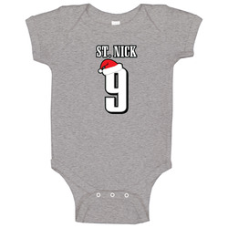 St Nick Philadelphia Superbowl Quartback Nick Foles Football Baby One Piece
