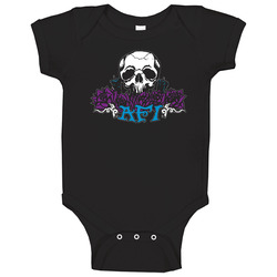 Afi Rock Band Logo Skull 260843654 A Baby One Piece Afi Rock Band Logo Skull 260843654 A Baby One Piece