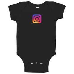 Instagram Website Logo Baby One Piece Instagram Website Logo Baby One Piece