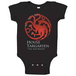 Targaryen Fire And Blood Game Of Thrones Standard Black T- S To 5xl Baby One Piece Targaryen Fire And Blood Game Of Thrones Standard Black T- S To 5xl Baby One Piece