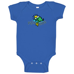 Plca Royal Blue Baby One Piece Plca Royal Blue Baby One Piece