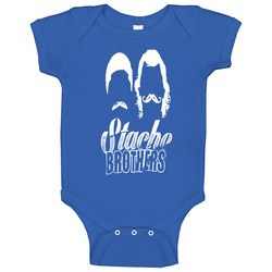 Stache Brothers Enes Kanter Steven Adams Okc Basketball Baby One Piece Stache Brothers Enes Kanter Steven Adams Okc Basketball Baby One Piece