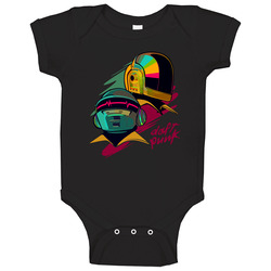 Daft Punk T- Music Tee Baby One Piece Daft Punk T- Music Tee Baby One Piece