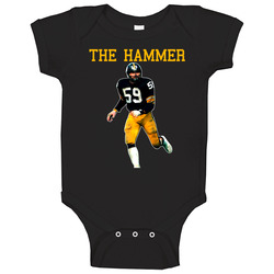 Jack Ham Pittsburgh Football The Hammer Baby One Piece