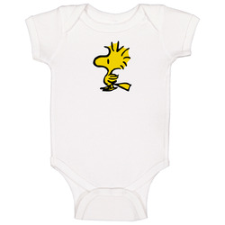 Peanuts, Woodstock, T-Shirt, Snoopy, Charlie Brown, Charles Shultz Baby One Piece Peanuts, Woodstock, T-Shirt, Snoopy, Charlie Brown, Charles Shultz Baby One Piece