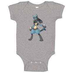 Lucario Pokemon Pig In Baby One Piece Lucario Pokemon Pig In Baby One Piece