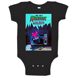My Pet Monster Cool 80's Comedy Vintage Classic Movie Fan Baby One Piece My Pet Monster Cool 80's Comedy Vintage Classic Movie Fan Baby One Piece