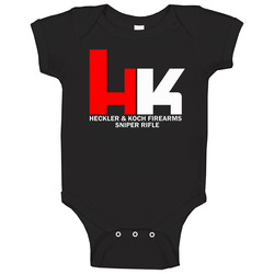 Hk Sniper Rifle Black Baby One Piece Hk Sniper Rifle Black Baby One Piece