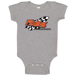 Fass Fuel Air Sepration High Performance Muscle Car Logo Baby One Piece Fass Fuel Air Sepration High Performance Muscle Car Logo Baby One Piece