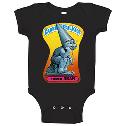 Stoned Sean Garbage Pail Kids Baby One Piece Stoned Sean Garbage Pail Kids Baby One Piece
