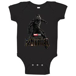 The Black Panther Hero Baby One Piece The Black Panther Hero Baby One Piece