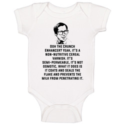 Crunch Enhancer National Lampooons Christmas Vacation Clark's Head Quote Baby One Piece Crunch Enhancer National Lampooons Christmas Vacation Clark's Head Quote Baby One Piece