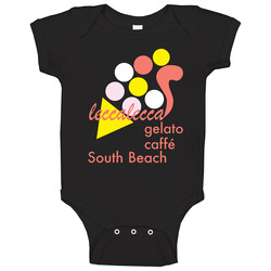 Leccalecca Gelato Jersey Shore Tv Show Baby One Piece Leccalecca Gelato Jersey Shore Tv Show Baby One Piece