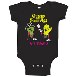 Qotsa Queens Of The Stone Age - Era Vulgaris Baby One Piece Qotsa Queens Of The Stone Age - Era Vulgaris Baby One Piece