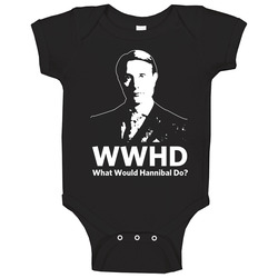 What Would Hannibal Do Classic Baby One Piece What Would Hannibal Do Classic Baby One Piece