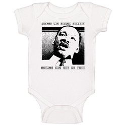 Martin Luther King Jr Tribute Baby One Piece Martin Luther King Jr Tribute Baby One Piece