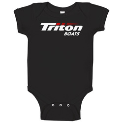 Triton Boats Logo Sport Fishing Boating Baby One Piece Triton Boats Logo Sport Fishing Boating Baby One Piece