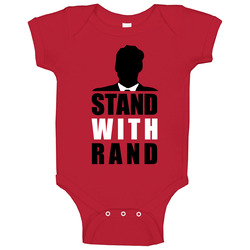 Stand With Rand Paul Republican Tea Party Ron Politics Baby One Piece Stand With Rand Paul Republican Tea Party Ron Politics Baby One Piece