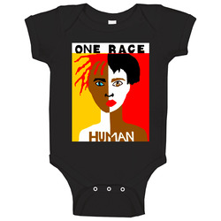 One Race Human Baby One Piece One Race Human Baby One Piece