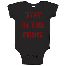 Stay In The Fight Nationals Baby One Piece Stay In The Fight Nationals Baby One Piece