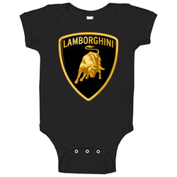 Lamborghini Logo Super Car Exotic High Performance Baby One Piece Lamborghini Logo Super Car Exotic High Performance Baby One Piece